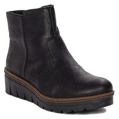 Rieker Warned Black Boots