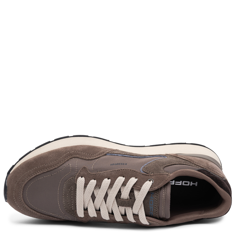 Hoff Suede Sneakers Men's Lace-up Brown 22602410