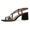 Maciejka Women's Leather Heeled Panther Sandals