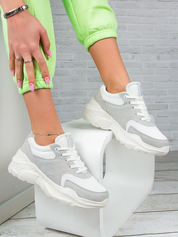 Big Star Sneakersy damskie White Białe