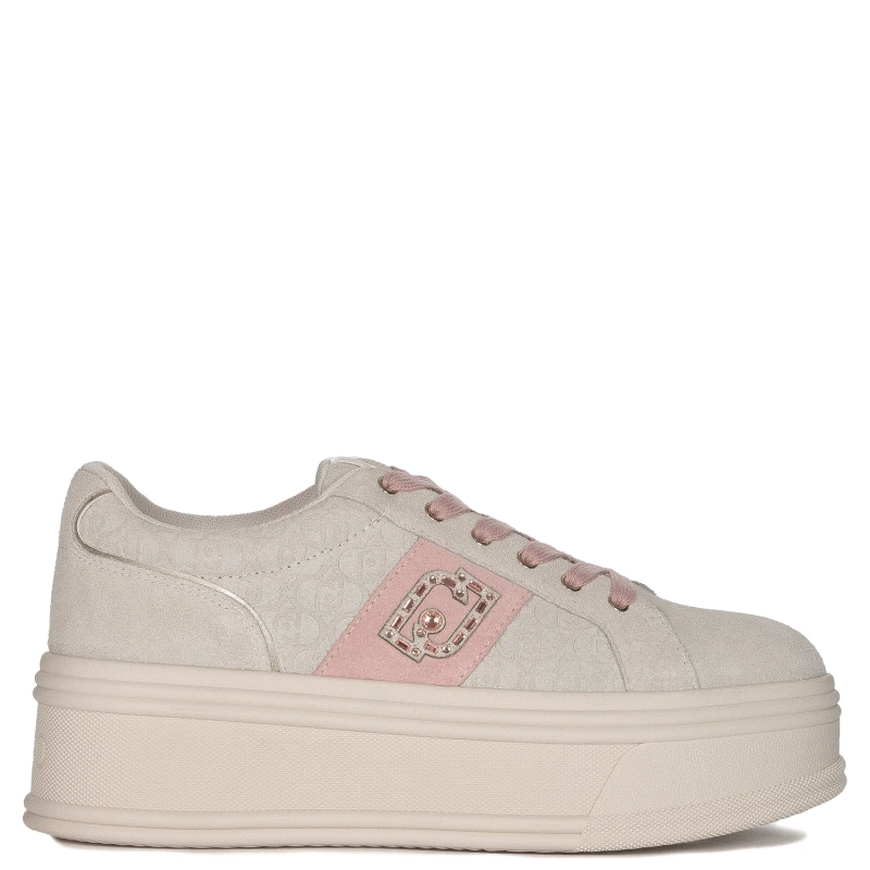Liu Jo Sneakersy damskie na platformie Selma 08 Egg