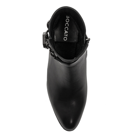 Boccato Women's Leather Boots on the Black post