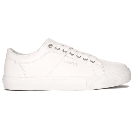 Levi's Sneakersy półbuty damskie Woodward S 50-Brilliant White Białe