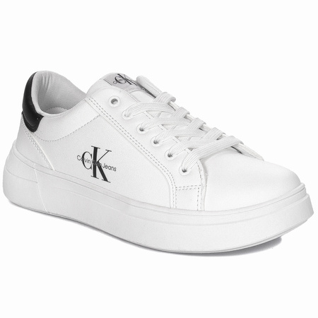 Calvin Klein Jeans Women's platform white sneakers