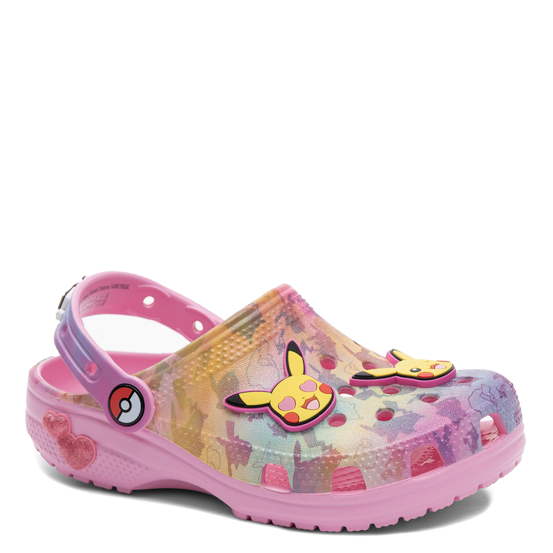 Crocs Classic Pokémon Clog Kids' Clogs Glitter Pink 211229-90H