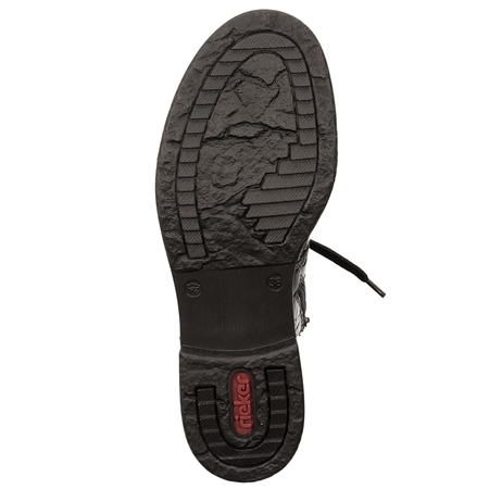 Rieker Black insulated Black leather boots