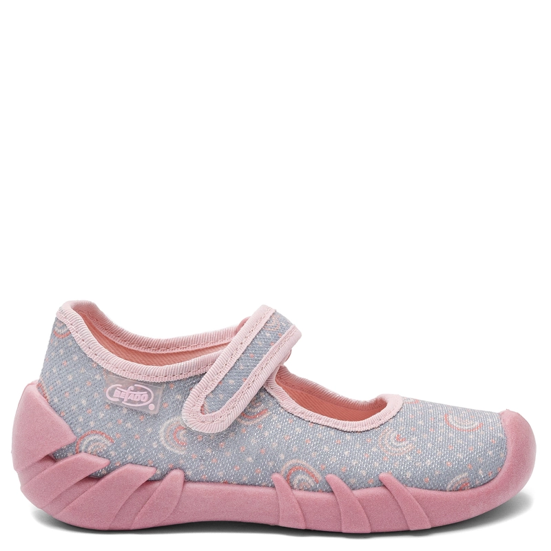 Befado Children's Girl Low Shoes Grey Unicorn