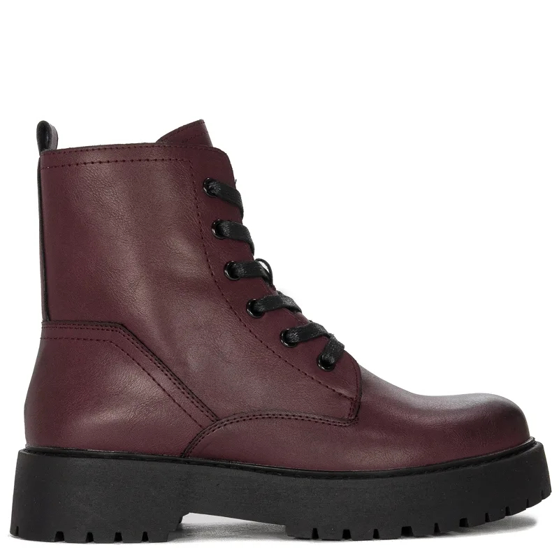 Sergio Leone Warm Boots Burgundy