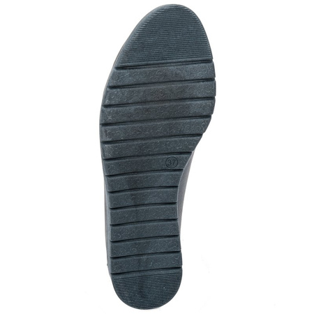 Maciejka 03469-17/00-5 Navy Blue Flat Shoes