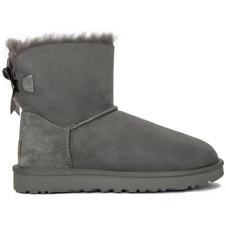Botki UGG 1016501 Mini Bailey Bow II Grey