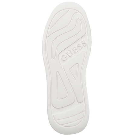 Guess Sneakersy Męskie Biało Czarne
