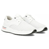 Filippo Leather White Low Shoes