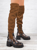 Maciejka 05260-29/00-7 Brown Knee-High Boots