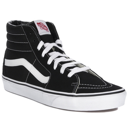 Vans Sneakersy trampki męskie wysokie Sk8-Hi Black/Black/White czarne