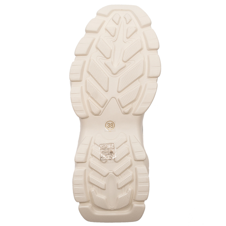 GOE Sneakersy buty damskie Beżowe