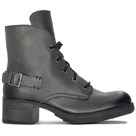 Maciejka Graphite Lace-up Boots