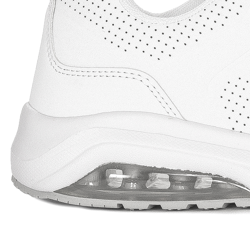Kangaroos Sneakers halfshoes for women White/Silver