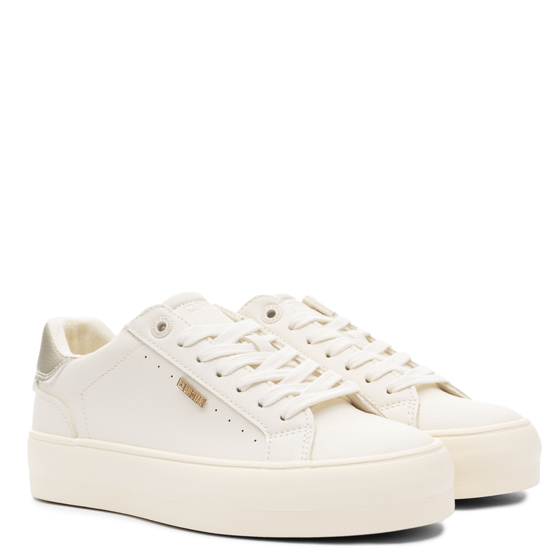 Big Star Sneakersy Wysokogatunkowe Tworzywo Beżowe TT274806-BEIGE