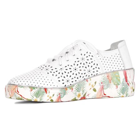 Artiker Sneakersy Damskie Białe