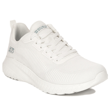 Skechers Sneakersy Damskie 117209-OFWT Białe