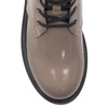 Venezia Women's Beige patent leather boots