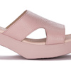 Wonders Women's leather mules Wild V Rosa