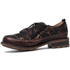 Maciejka Women's Leather Lace-Up Shoes Brown