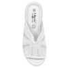 D&A Women's White Slides