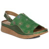 Maciejka Women's Leather Sandals Green