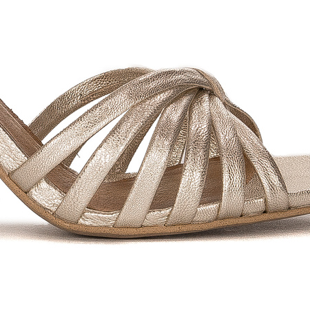 Maciejka Women's Sandals On Heel Gold