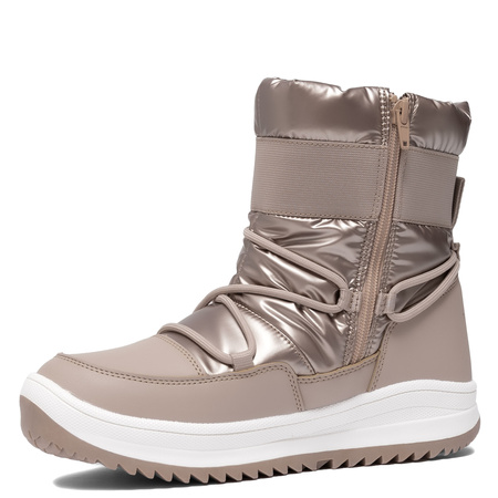 Tommy Hilfiger Insulated Snow Boots Women’s Anti-Slip Sole Bronze T3A5-34052-BRONZE