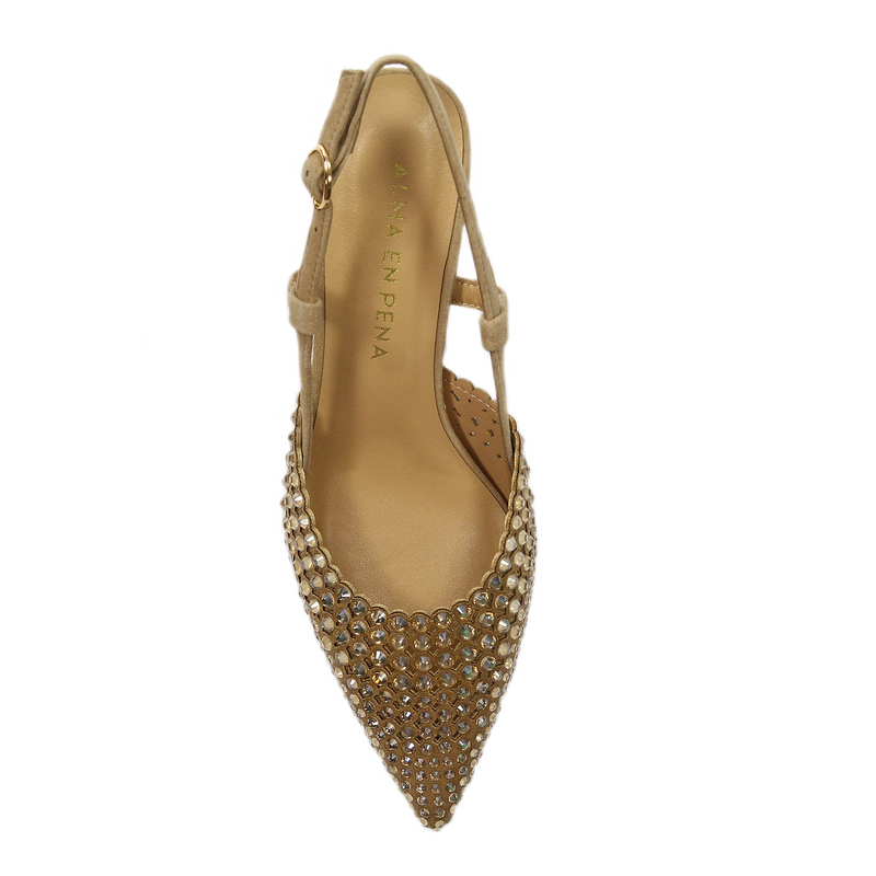 Alma En Pena Beige Sandals