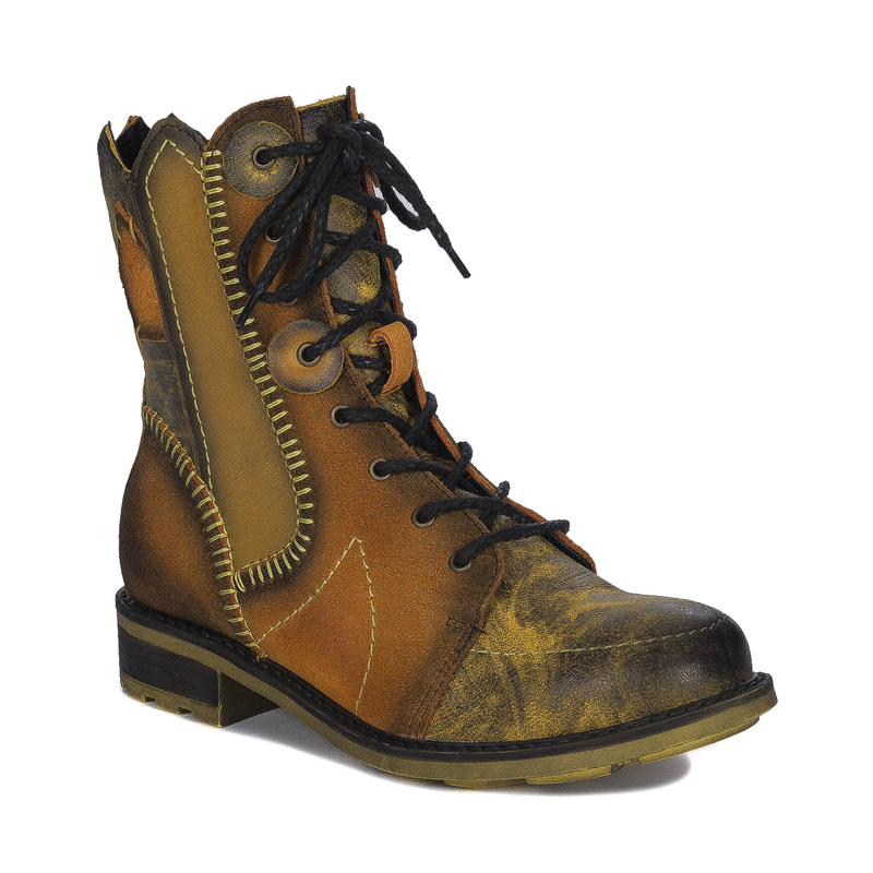 Maciejka Yellow Boots 06719-07/00-8