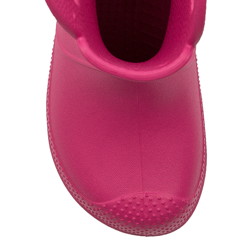 Crocs Children Rain Boots Candy Pink Handle Boot