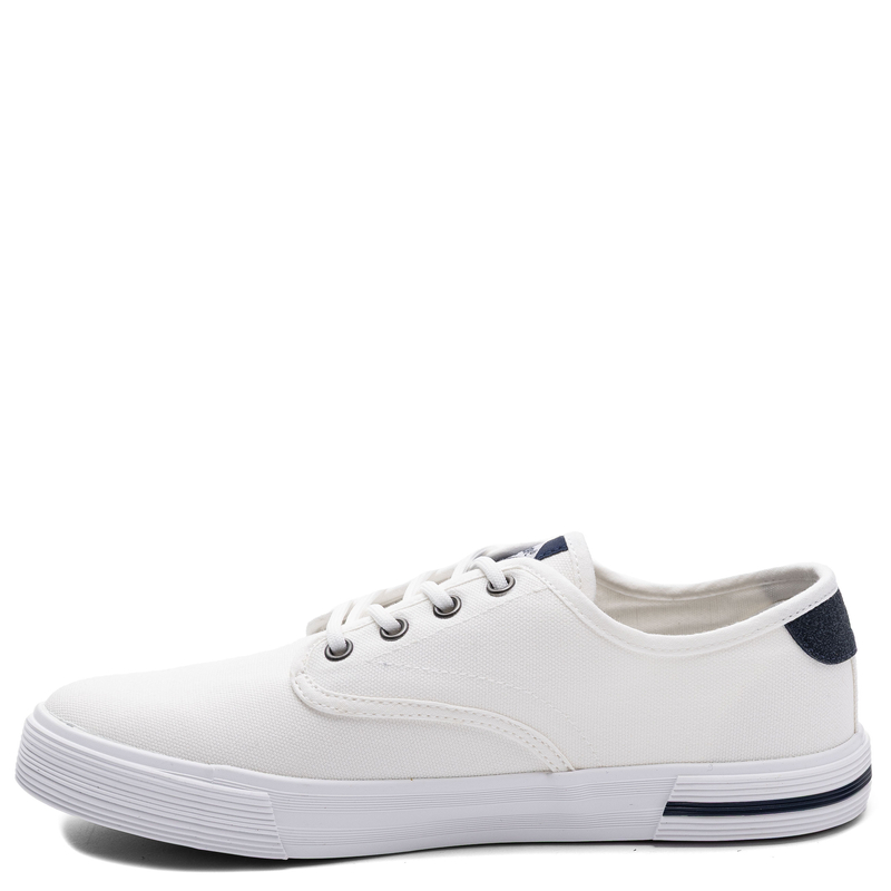Lee Cooper Męskie Sneakersy Tenisówki Materiałowe Białe LCW-26-02-4086MC