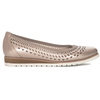 Inofio women's platinum leather shoes