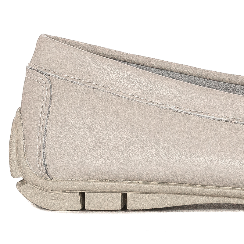 Filippo Women's Moccasins Leather Gray