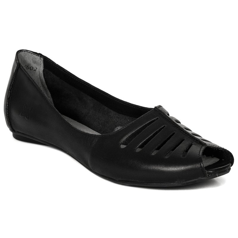 Maciejka 03497-01-00-6 Black Flat Shoes