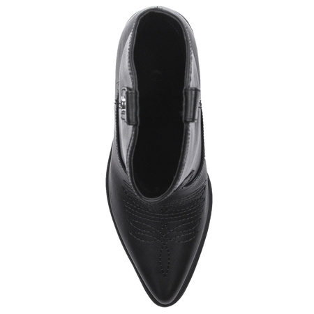 Guess Botki Damskie Czarne
