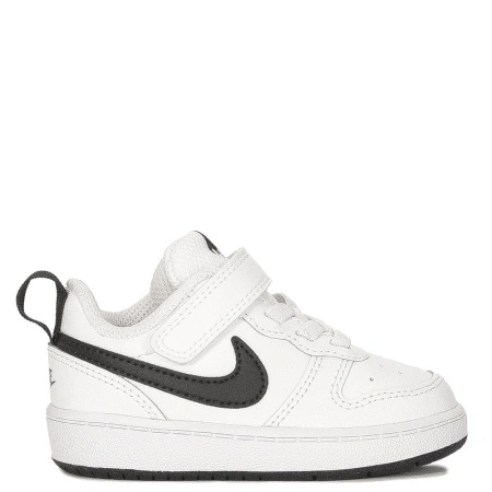 Nike Buty dziecięce niemowlęce Court Borough Low 2 (TDV) White/Black