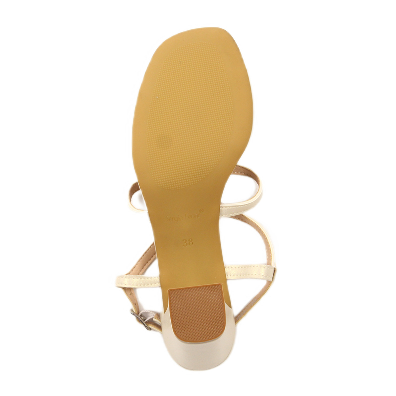 Sergio Leone Women's Sandals Pearl