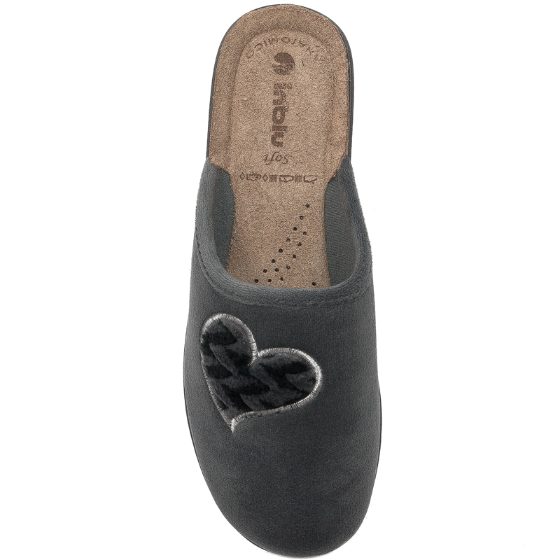 Inblu Kapcie klapki damskie Grey Szary