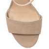 Maciejka women's velor Beige Sandals