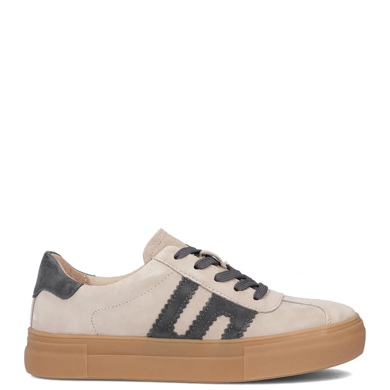 Filippo Leather Beige Low Shoes