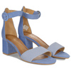 Maciejka Women's Leather Stiletto Sandals Blue