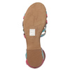 Maciejka Women's Leather Sandals Pink Blue