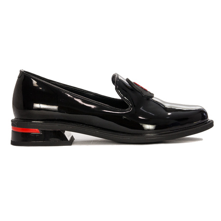Filippo Black Flat Shoes DP3720/22 BK
