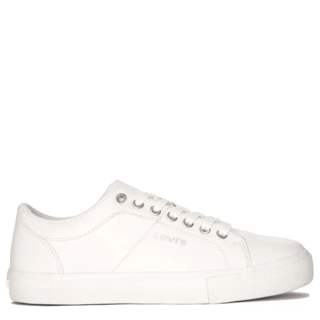 Levi's Sneakersy półbuty damskie Woodward S 50-Brilliant White Białe