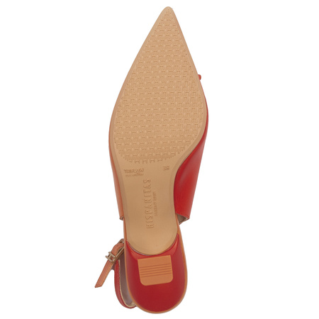 Hispanitas Women's Coral Scarlet pumps