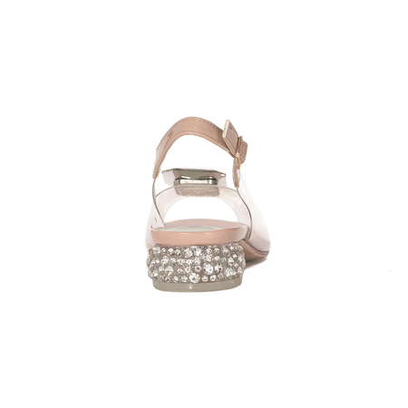 Sca'viola Women's Sandals On A High Heel Light Pink